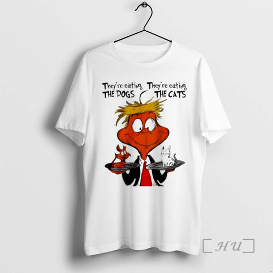 Officials Theyre Eating Theyre Eating The Dogs The Cats Dr T-Shirts, Hoodie, Sweatshirt | WearSparks.com