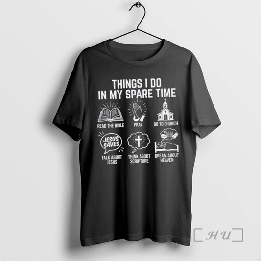 Officials Things I Do In My Spare Time With Jesus T-Shirts, Hoodie, Sweatshirt | WearSparks.com