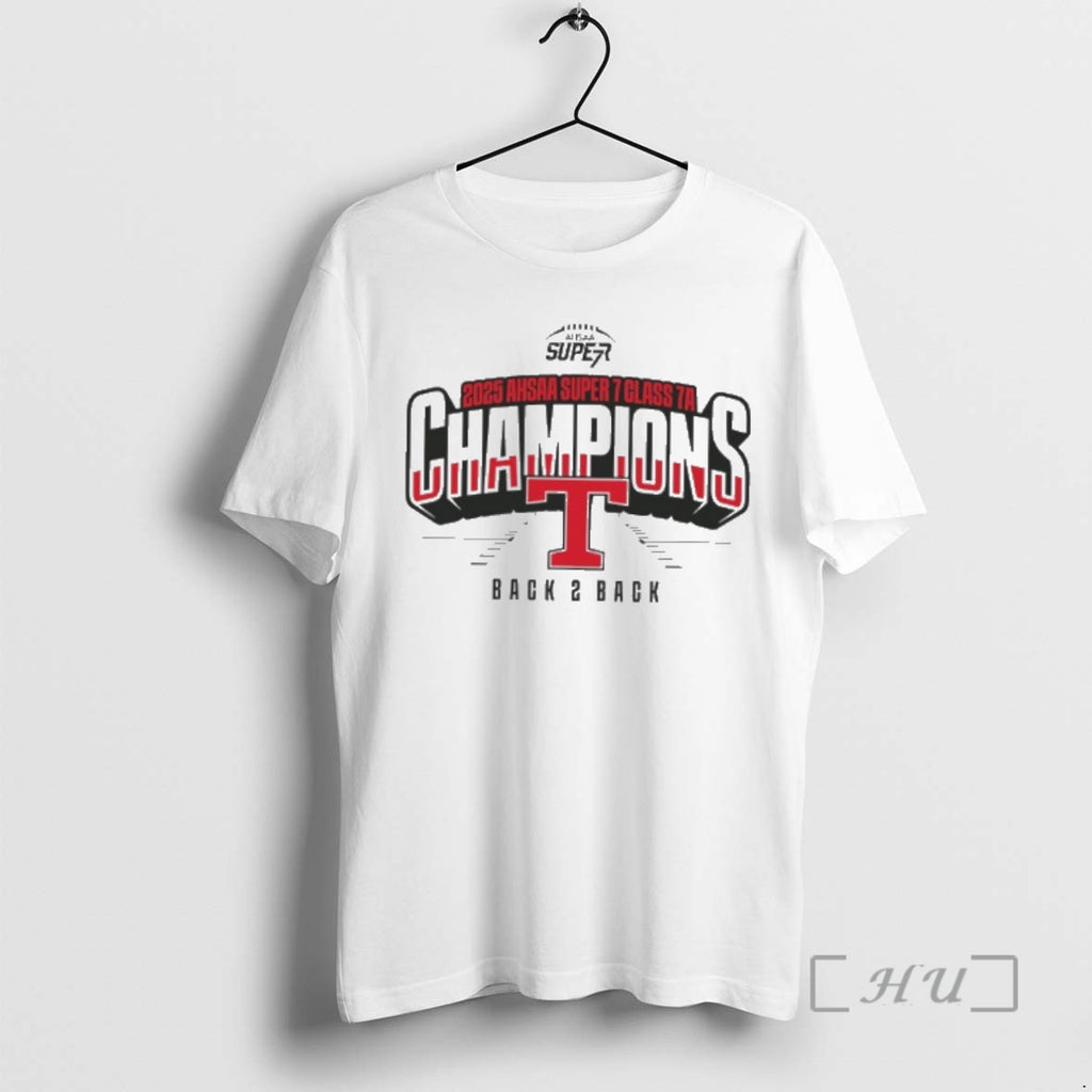Officials Thompson Warriors 2025 Ahsaa Super 7 Class 7a State Champions Premium T Shirts Sweater