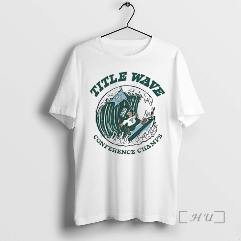Officials Title Wave Conference Champs 2025 Tulane Green Wave
