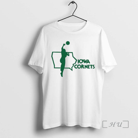 Officials Top Iowa Cornets Womens Pro Basketball Logo