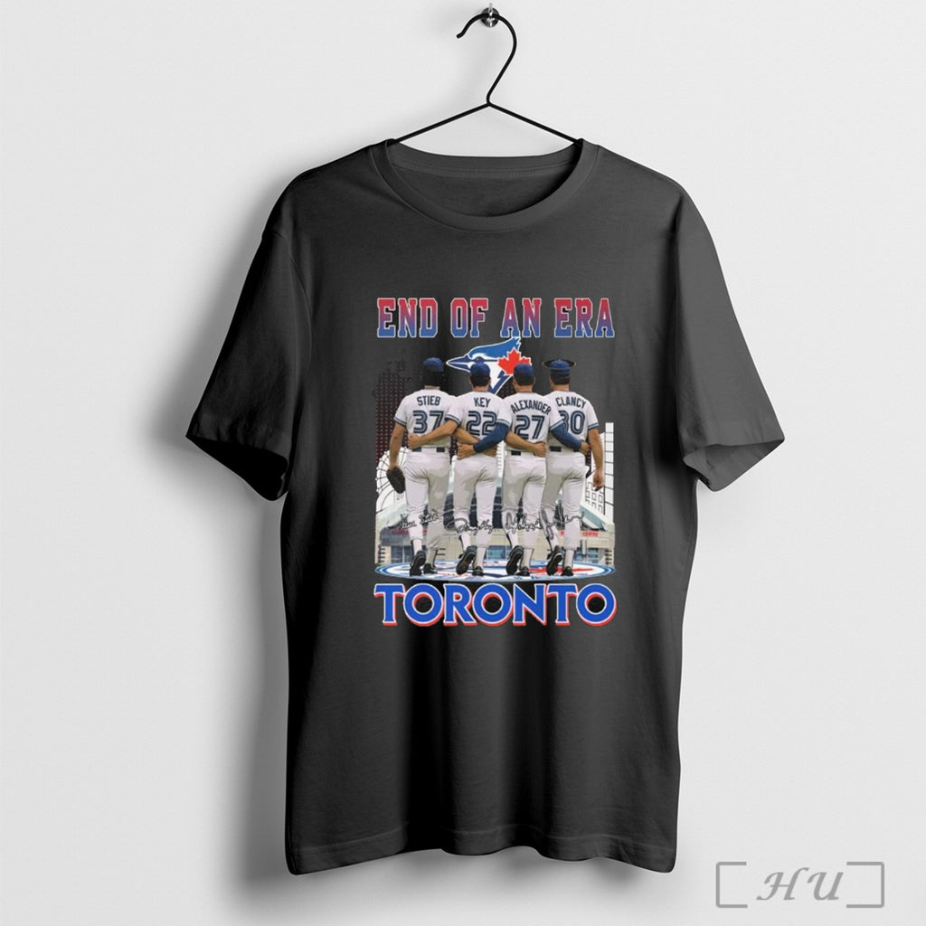 Officials Toronto Blue Jays End Of An Era Stieb Key Alexander And Clancy Signatures