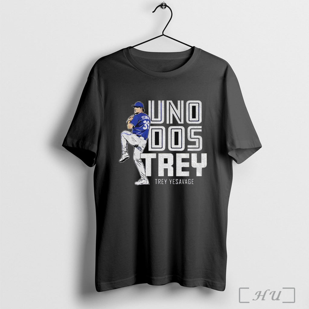 Officials Trey Yesavage Toronto Blue Jays Baseball Mlb Uno Dos Trey T Shirt