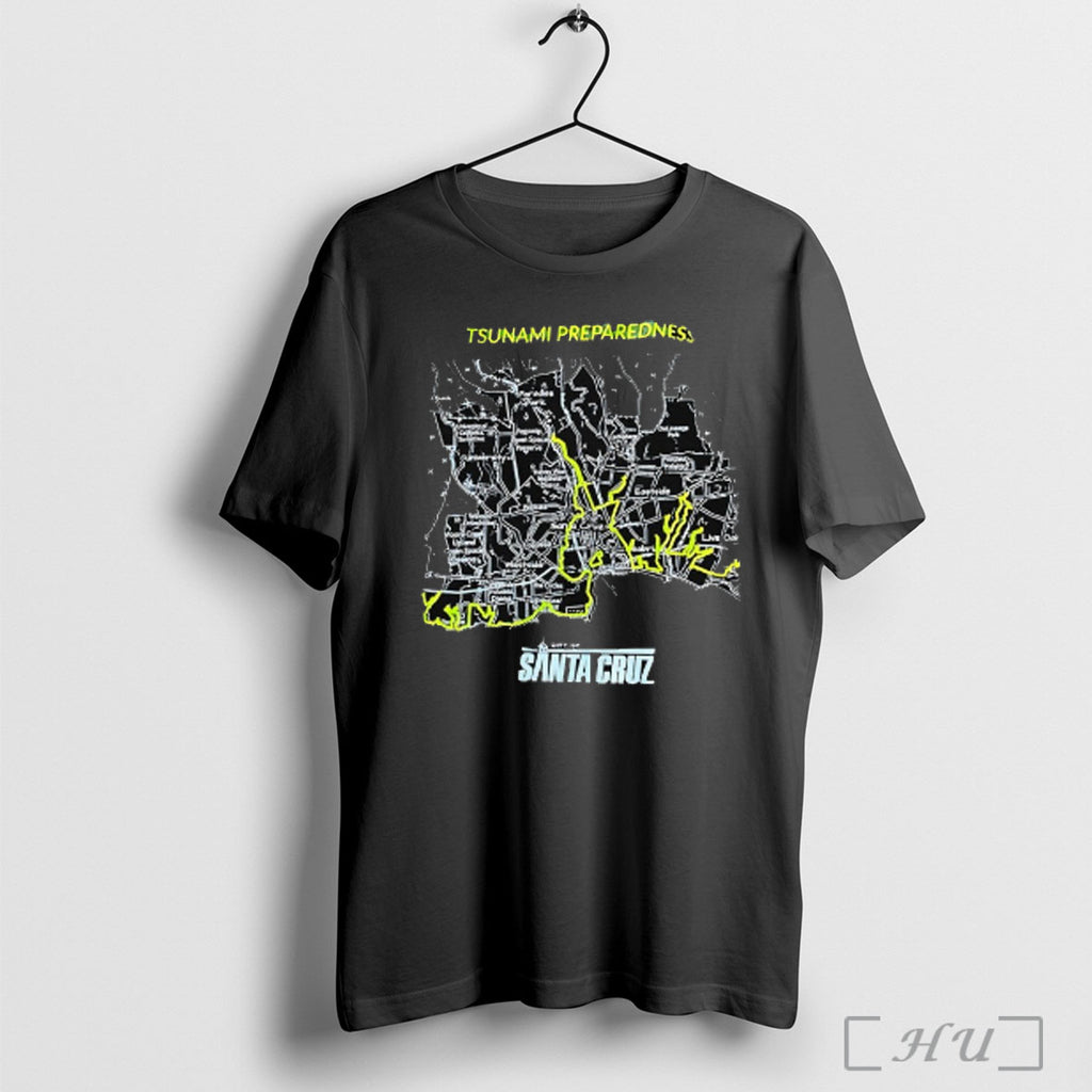 Officials Tsunami Preparedness City Of Santa Cruz T Shirt Sweatshirt Png
