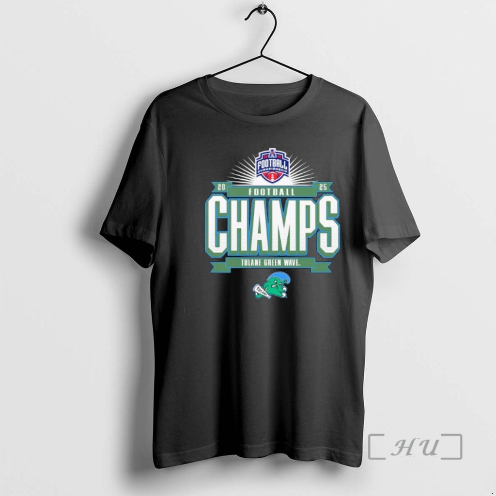 Officials Tulane American Conference Champions 2025 Logo