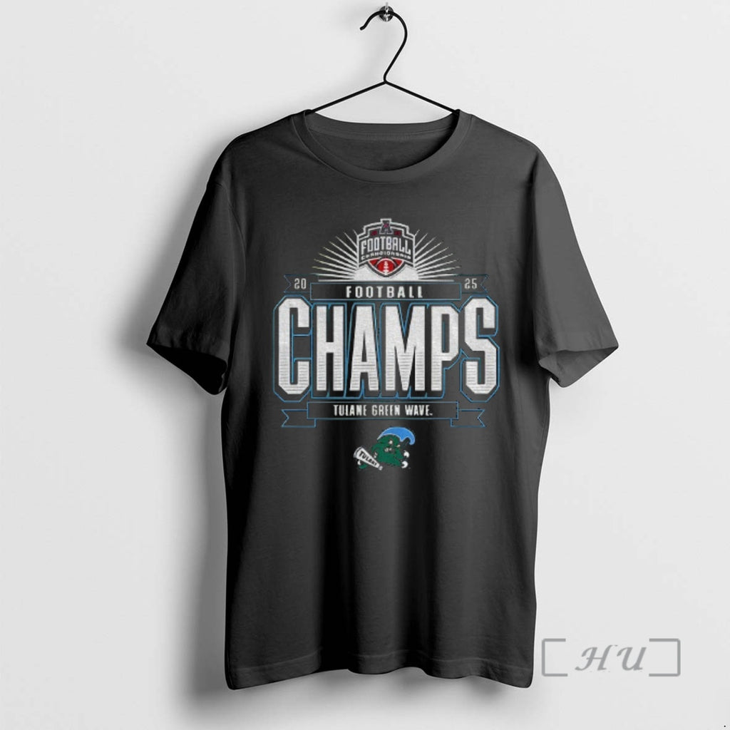 Officials Tulane Green Wave 2025 American Athletic Conference Football Champions