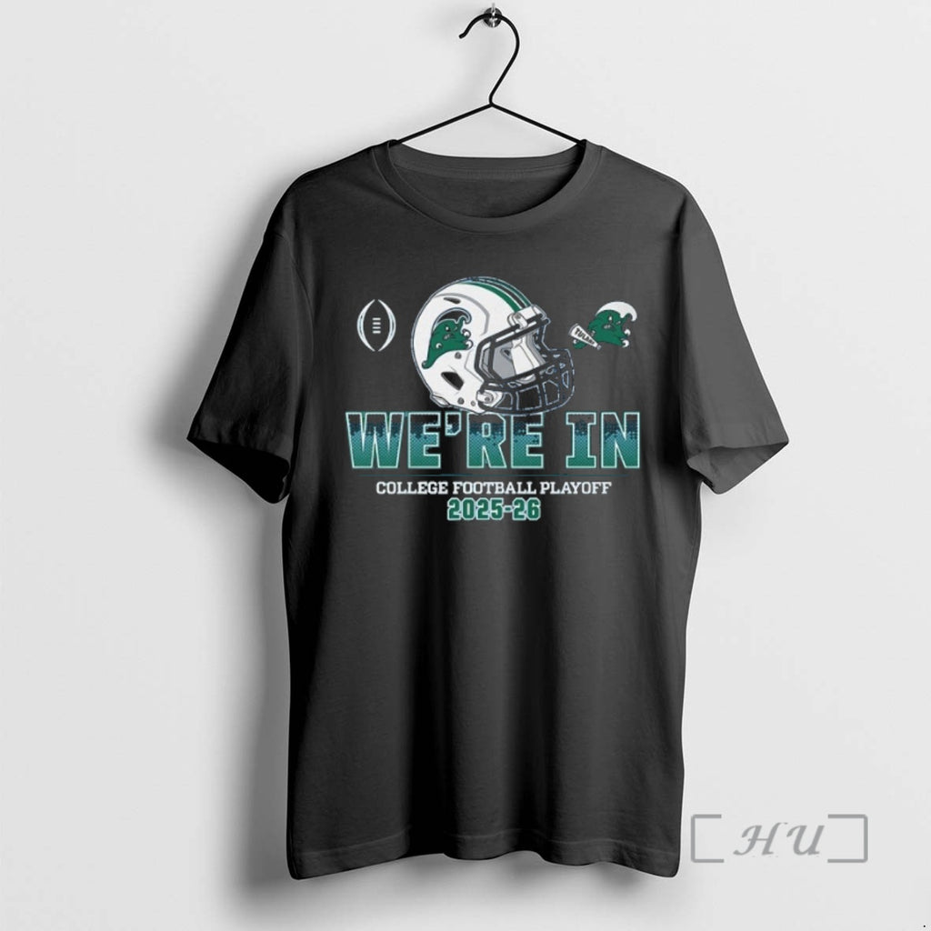 Officials Tulane Green Wave College Football Playoff Were In 2025 2026 Helmet Premium T Shirts