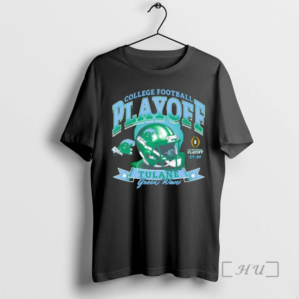 Officials Tulane Green Wave Play Off College Football Playoff 2025 2026 Premium T Shirts Sweater