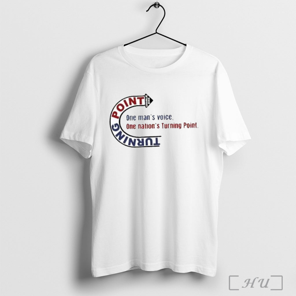 Officials Turning Point One Mans Voice One Nations Turning Point Charlie Kirk 1993 2025