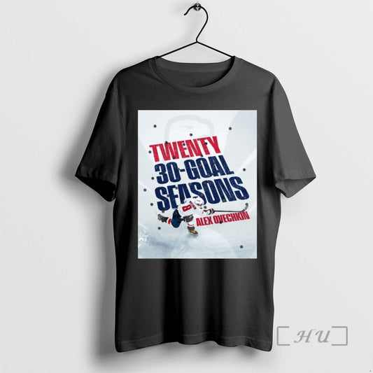 Officials Twenty 30 Goal Seasons Alex Ovechkin Washington Capitals Hockey