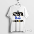 Officials Ucla Bruins 2025 Ncaa Mens Water Polo National Champions Locker Room Premium T Shirts