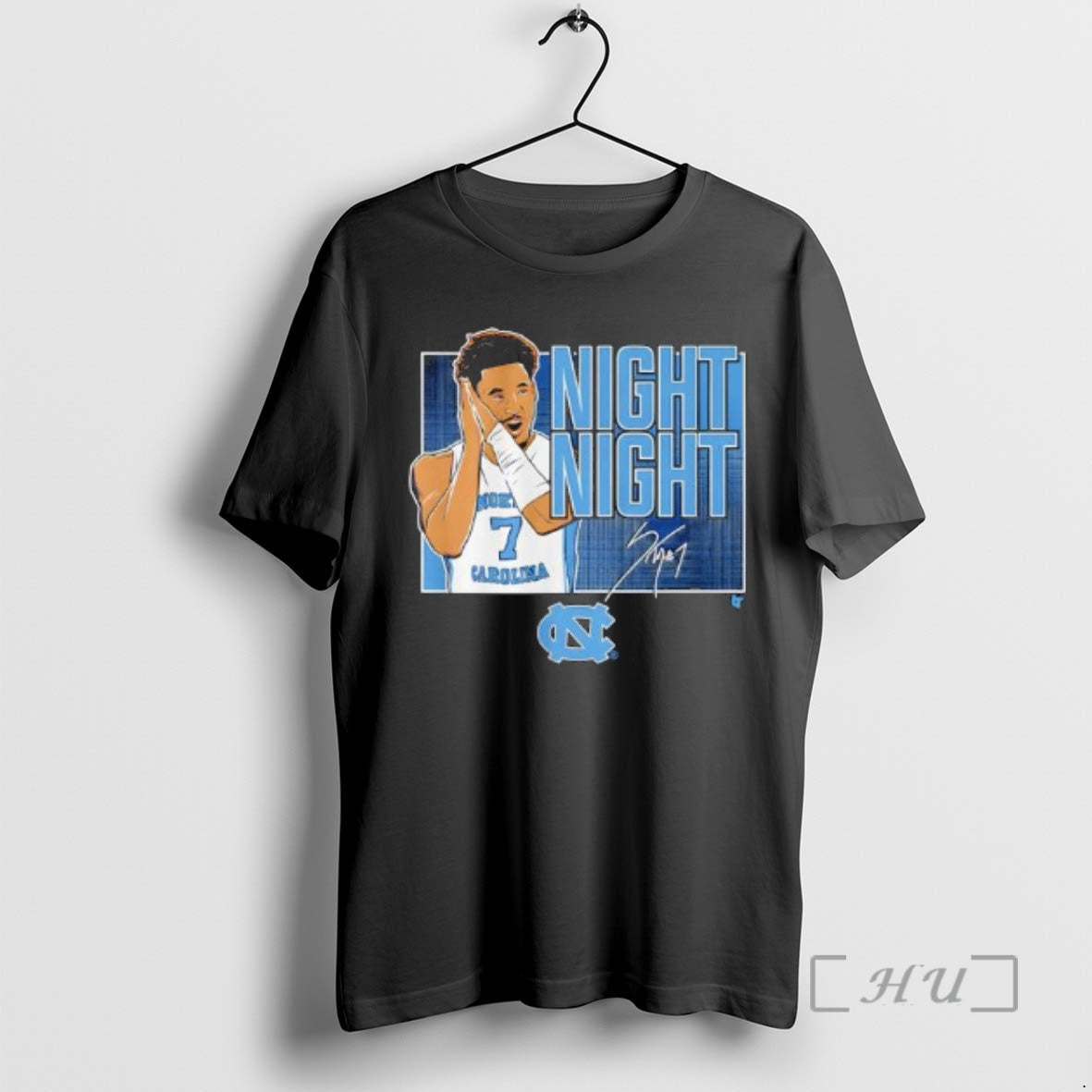 Officials Unc Basketball Seth Trimble Said Night Night Signature T-Shirts, Hoodie, Sweatshirt | WearSparks.com