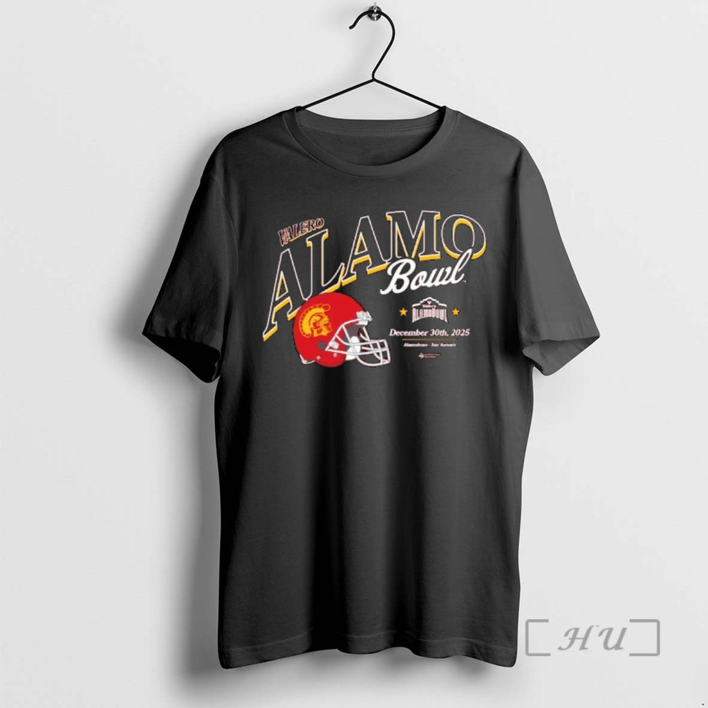 Officials Usc Trojans 2025 Valero Alamo Bowl Helmet Ornaments