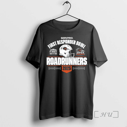 Officials Utsa Roadrunners 2025 First Responder Bowl Helmet T-Shirts, Hoodie, Sweatshirt | WearSparks.com