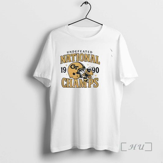Officials Vintage Georgia Tech 1990 Undefeated National Champs T-Shirts, Hoodie, Sweatshirt | WearSparks.com