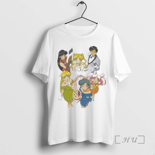 Officials Vintage Sailor Moon Puff Print T-Shirts, Hoodie, Sweatshirt | WearSparks.com