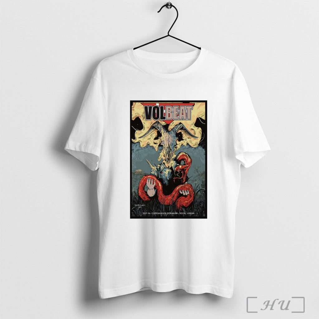 Officials Volbeat Royal Arena In Copenhagen Denmark September 19 2025 T Shirt