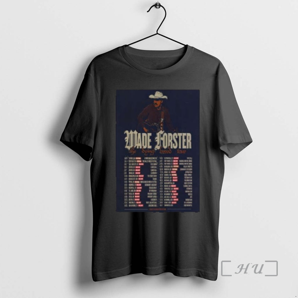 Officials Wade Forster 2026 The Dying Breed Tour Circle Black