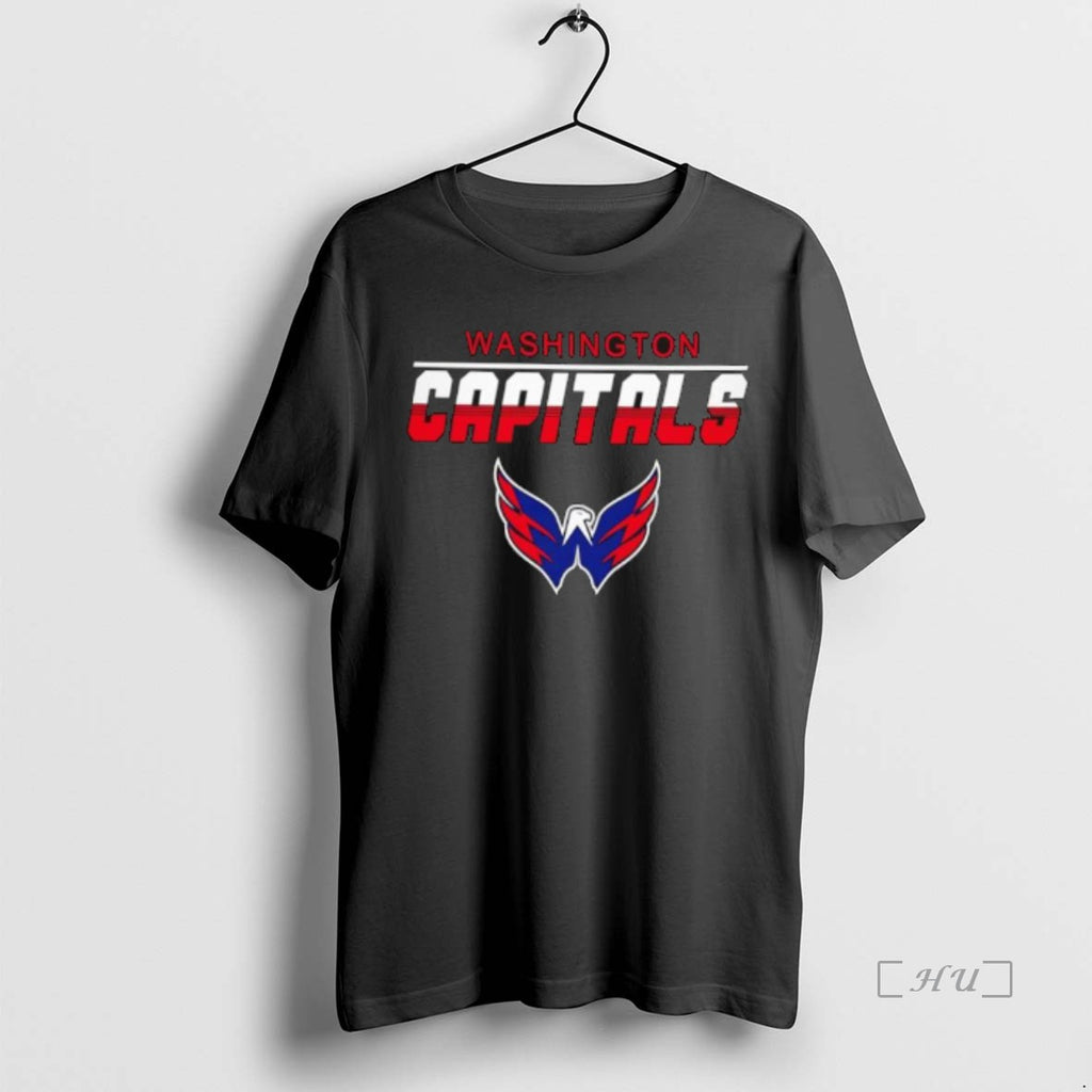 Officials Washington Capitals Team Logo Youth Black Stylish