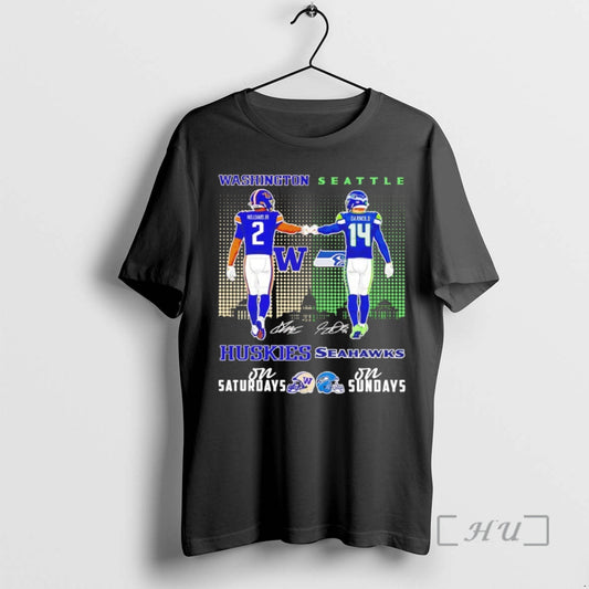 Officials Washington Seattle Huskies Seahawks Football Saturday Sunday T-Shirts, Hoodie, Sweatshirt | WearSparks.com