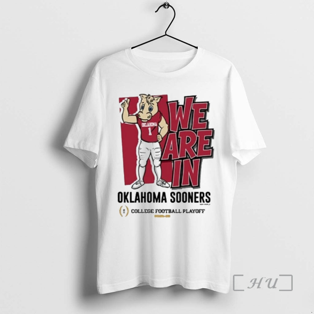 Officials We Are In Oklahoma Sooners 2025 Cfp Bound Mascot