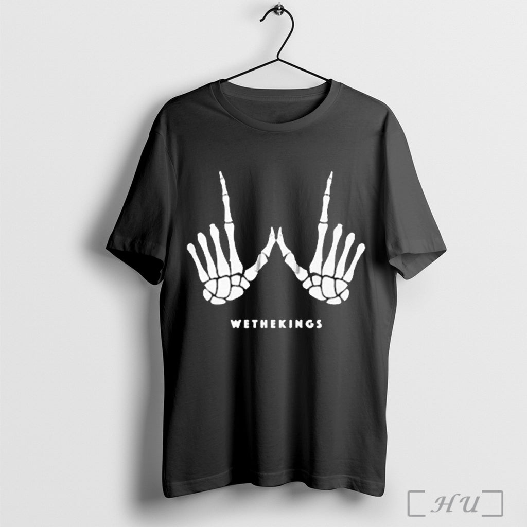 Officials We The Kings Skeleton Hands T Shirt