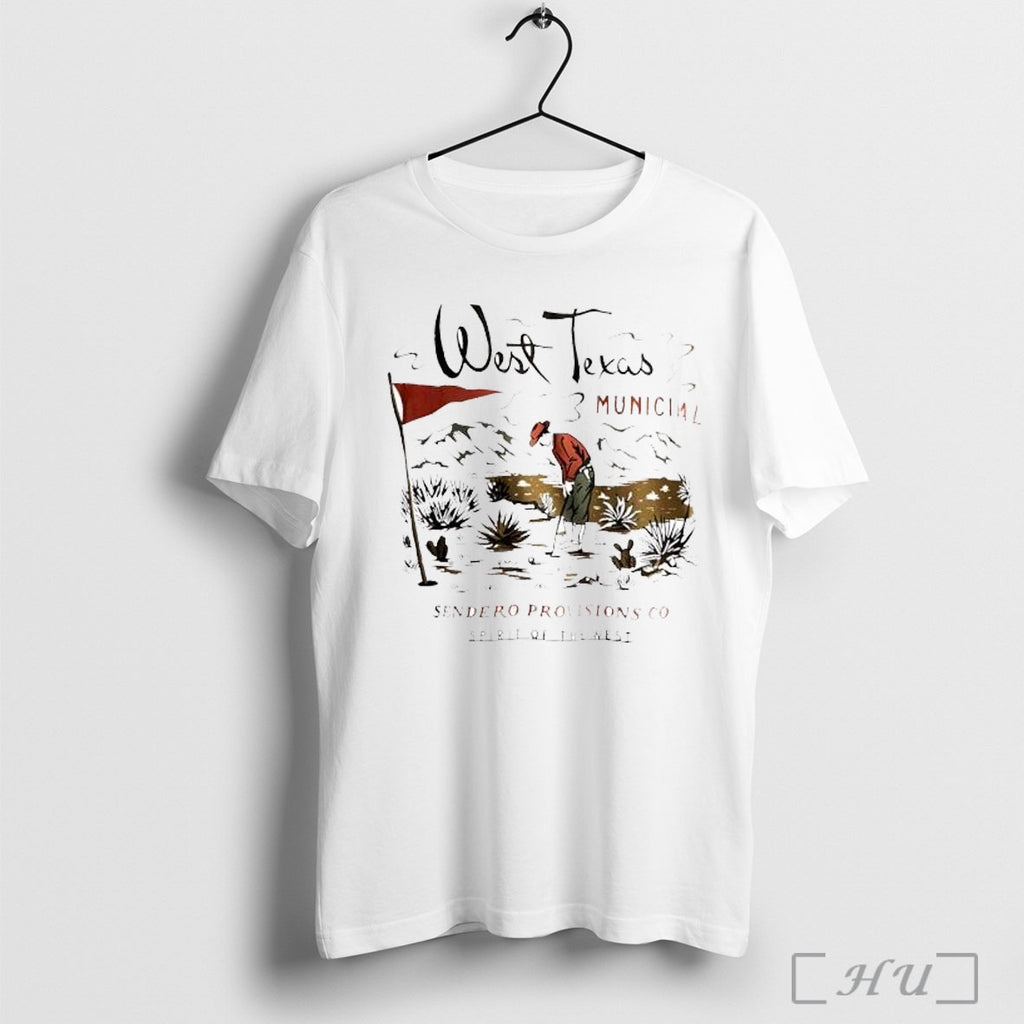 Officials West Texas Municipal Golf Sendero Provisions Co Spirit Of The West T Shirt
