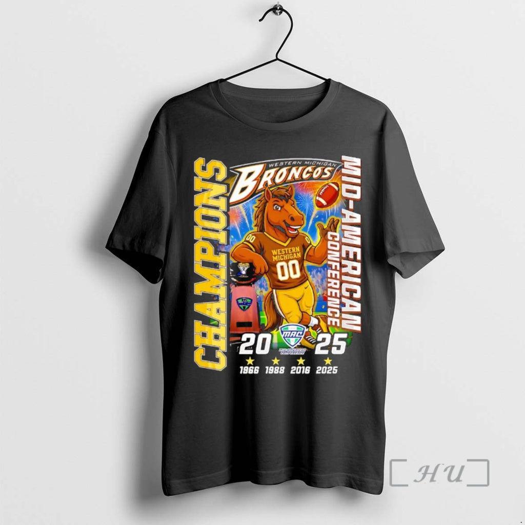 Officials Western Michigan Broncos 2025 3 Time Mac Champions
