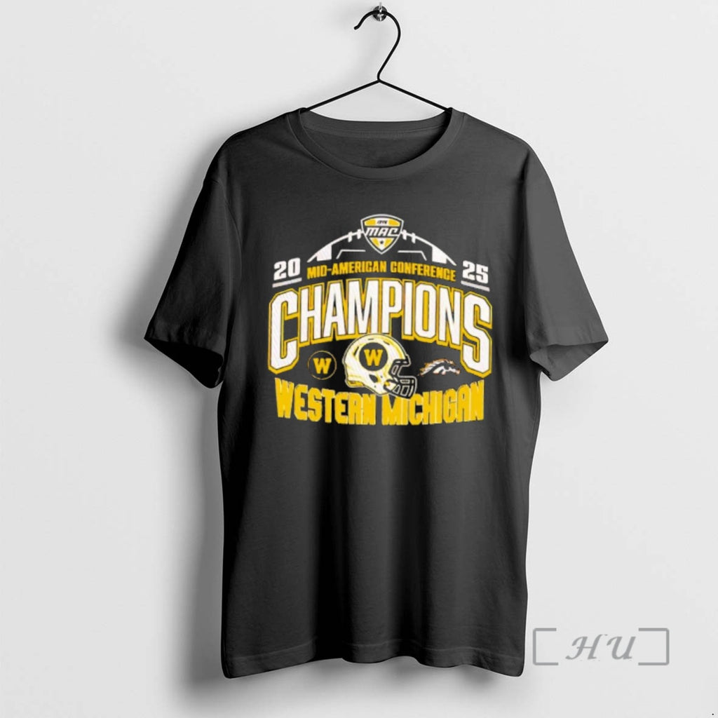 Officials Western Michigan Broncos 2025 Mid American Conference Football Champions