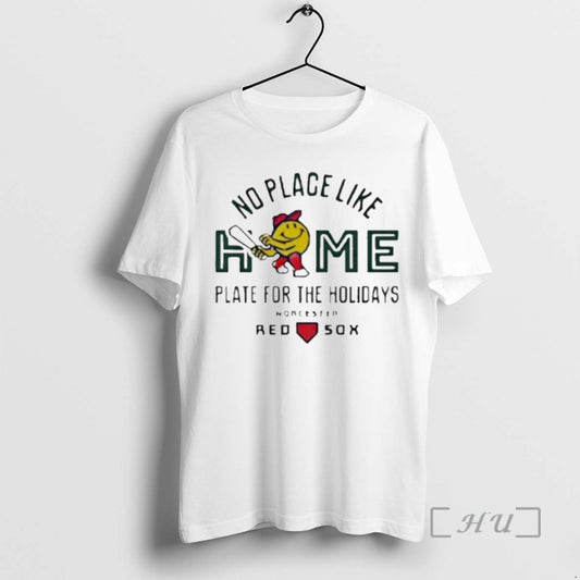 Officials Worcester Red Sox No Place Like Home Plate For The Holidays Premium T Shirts Hoodie, Sweatshirt | WearSparks.com