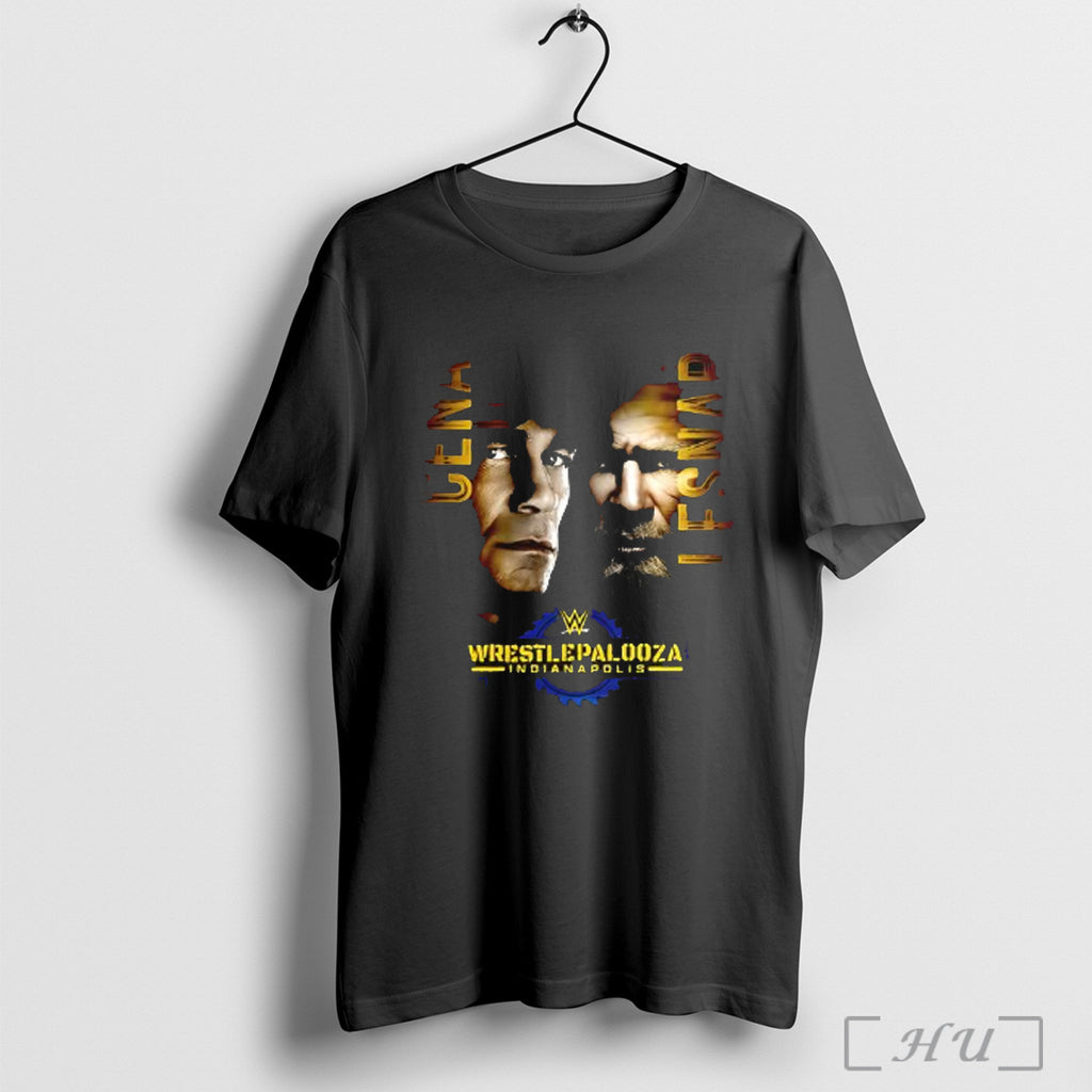 Officials Wrestlepalooza Indianapolis September 20 Cena Lesnar The Goat Vs The Beast T Shirt