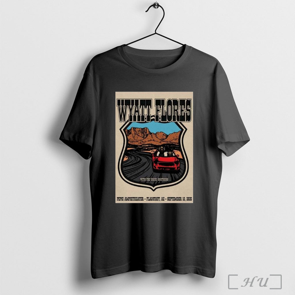 Officials Wyatt Flores Pepsi Amphitheater In Flagstaff Az September 16 2025 T Shirt