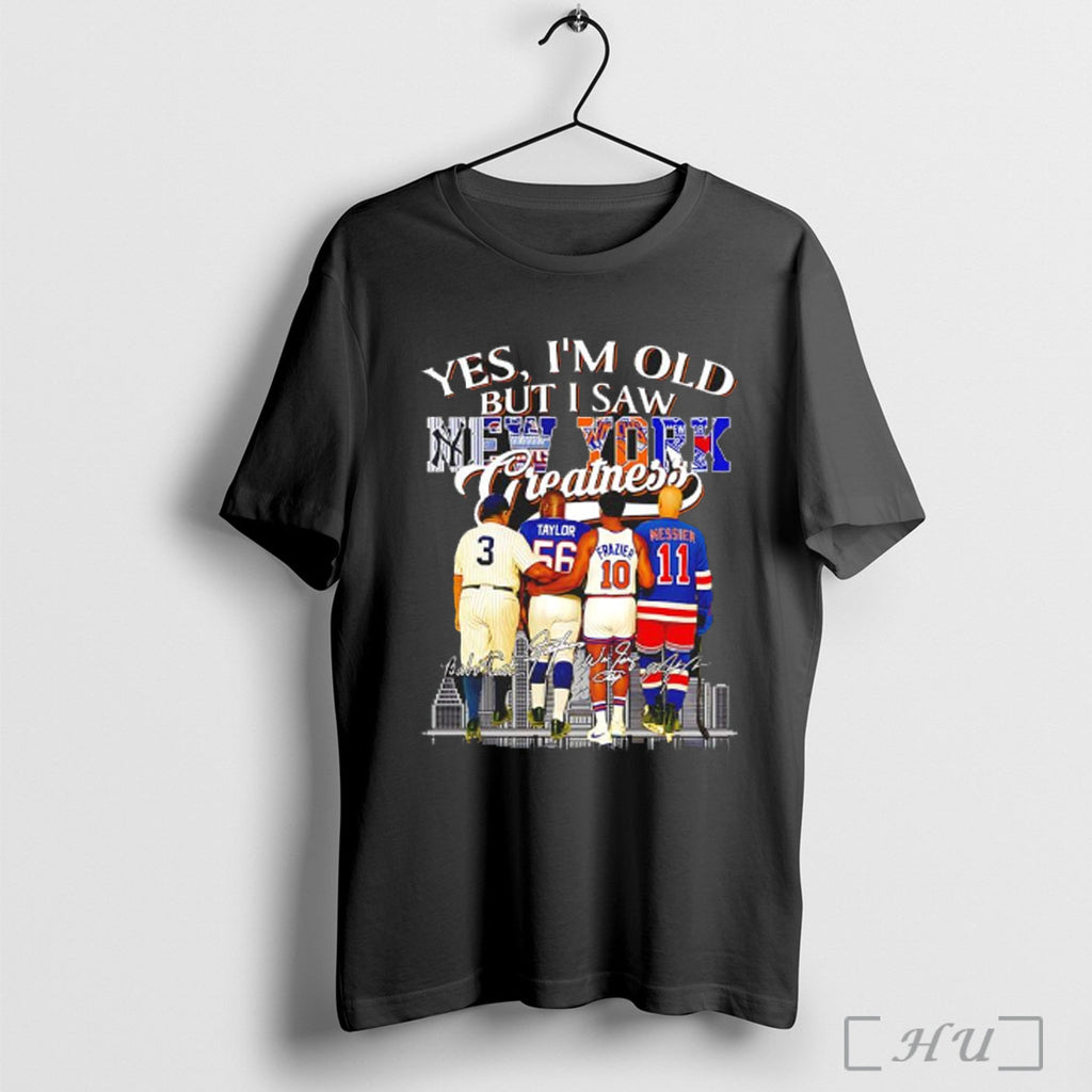 Officials Yes Im Old But I Saw New York Sports Teams Greatness Skyline Signature