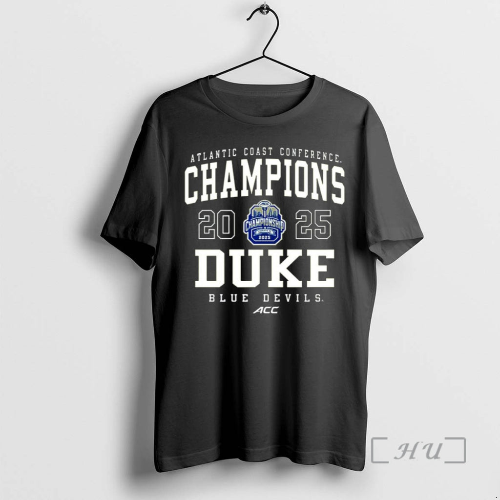 Officials Duke 2025 Acc Football Champs Tee