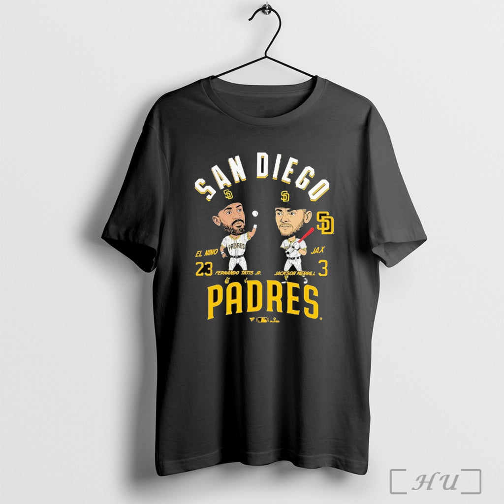 Officials Fernando Tatis Jr And Jackson Merrill San Diego Padres Player Duo S Men