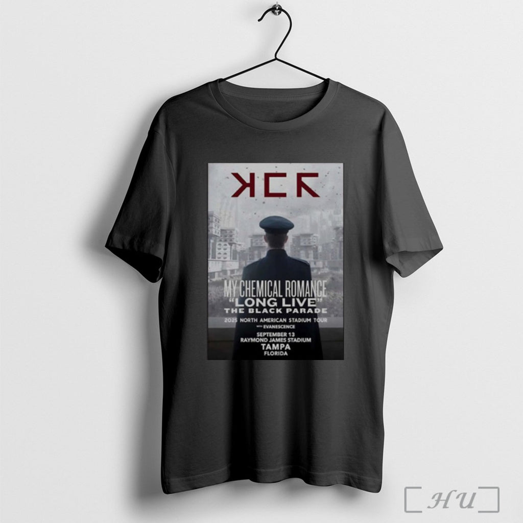 Officials For The My Chemical Romance Show In Tampa Sep 13 2025 T Shirt