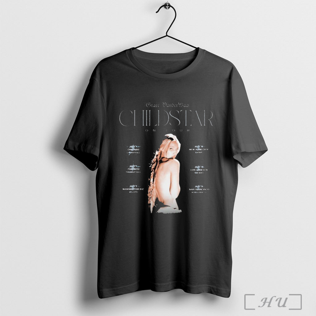 Officials Grace Vanderwaal Childstar On Tour S Men T Shirt