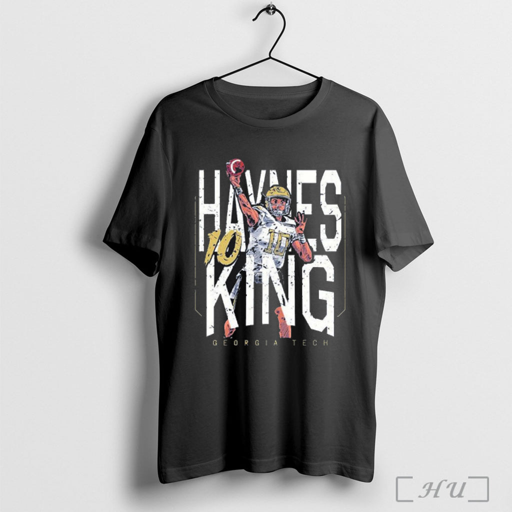 Officials Haynes King 10 Georgia Tech Yellow Jackets Nil Breakthrough T Shirt