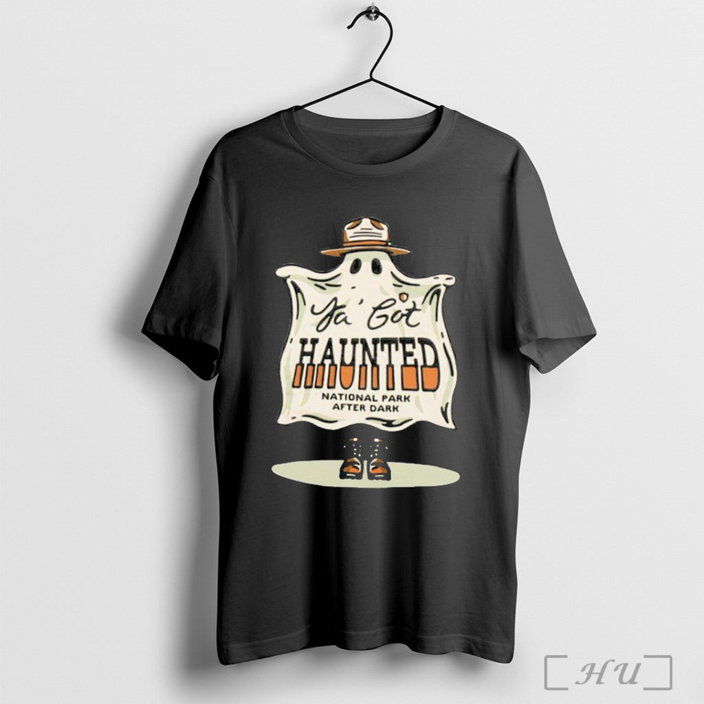 Officials National Park After Dark Haunted S Men T Shirt
