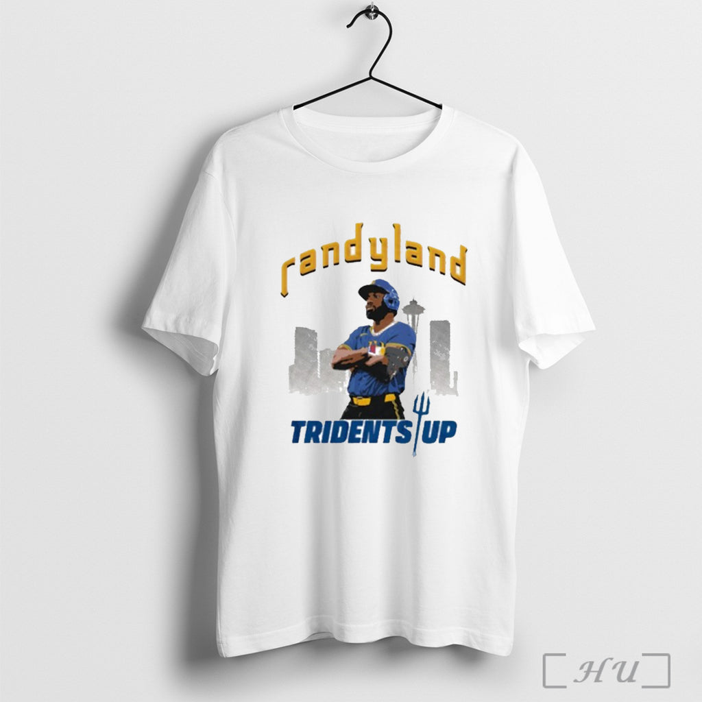 Officials Randy Land Tridents Up S Men T Shirt