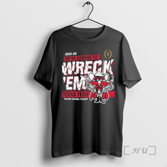 Officials Texas Tech Big 12 Champs Were Coming To Wreck Em 2025 26 Premium T-Shirts, Hoodie, Sweatshirt | WearSparks.com