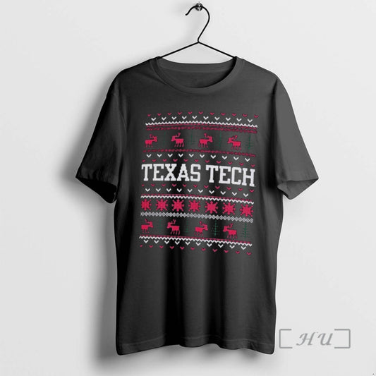 Officials Texas Tech Red Raiders Black Champion Christmas T-Shirts, Hoodie, Sweatshirt | WearSparks.com