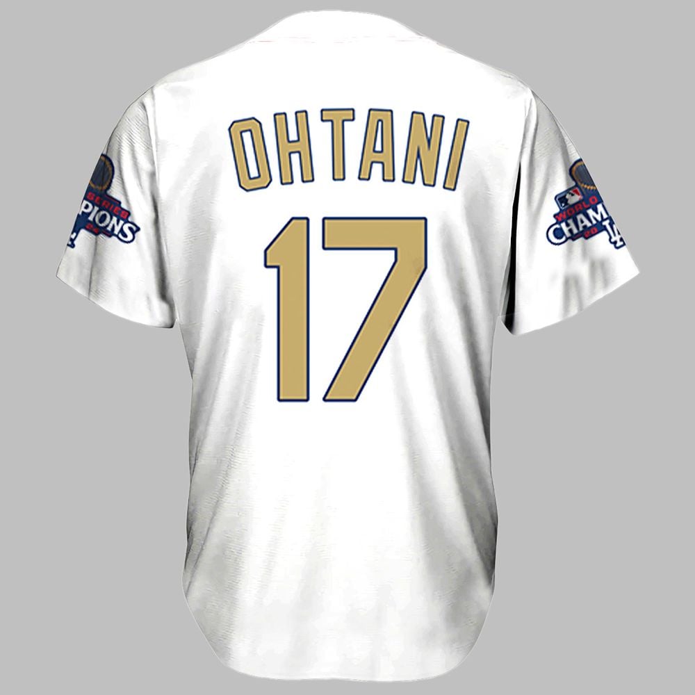 Ohtani Dodgers Gold Jersey 2025 - Grishko.com T-Shirts, Hoodie, Sweatshirt | WearSparks.com (Image 3)