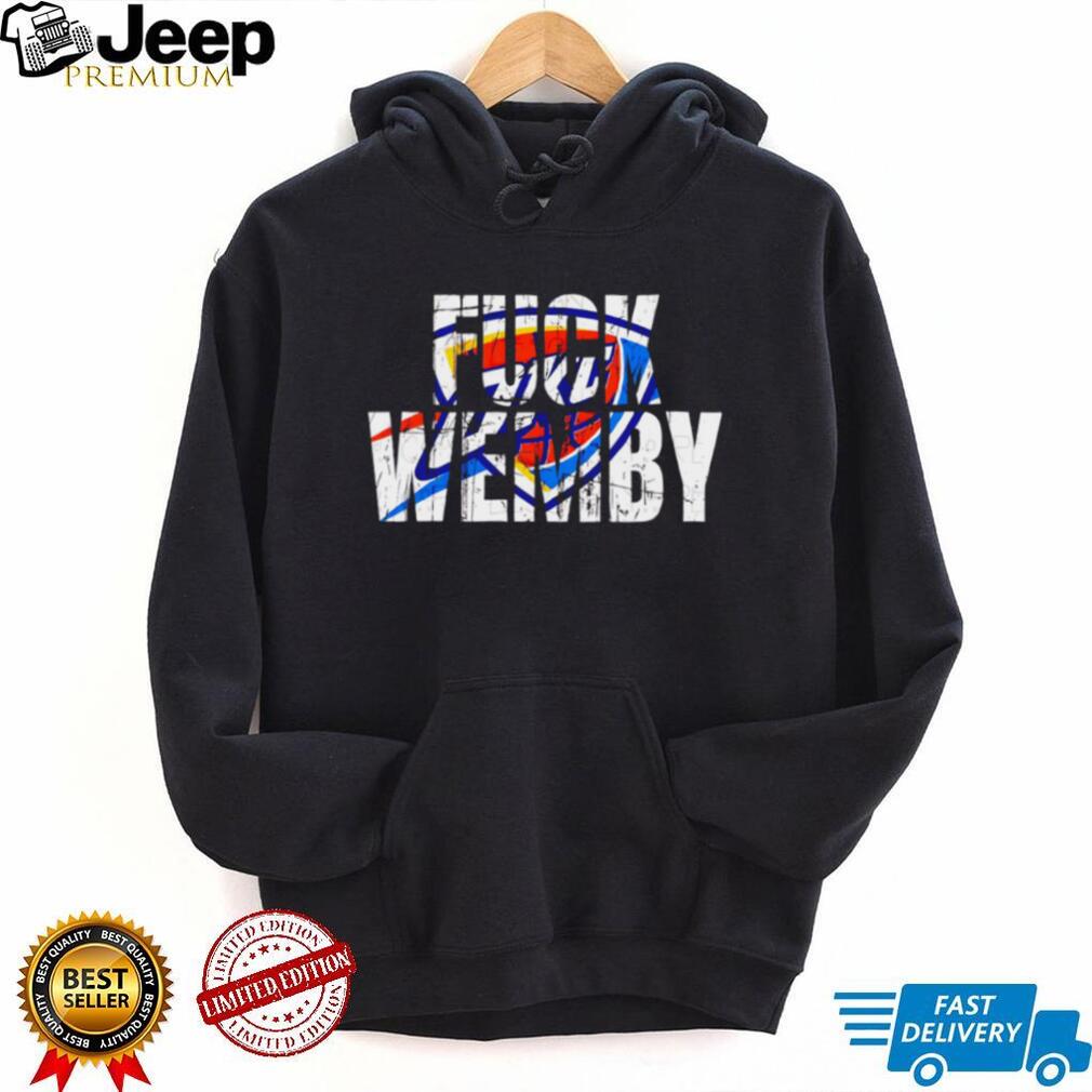 Oklahoma City Basketball Anti Wemby Distressed Sports T Shirt