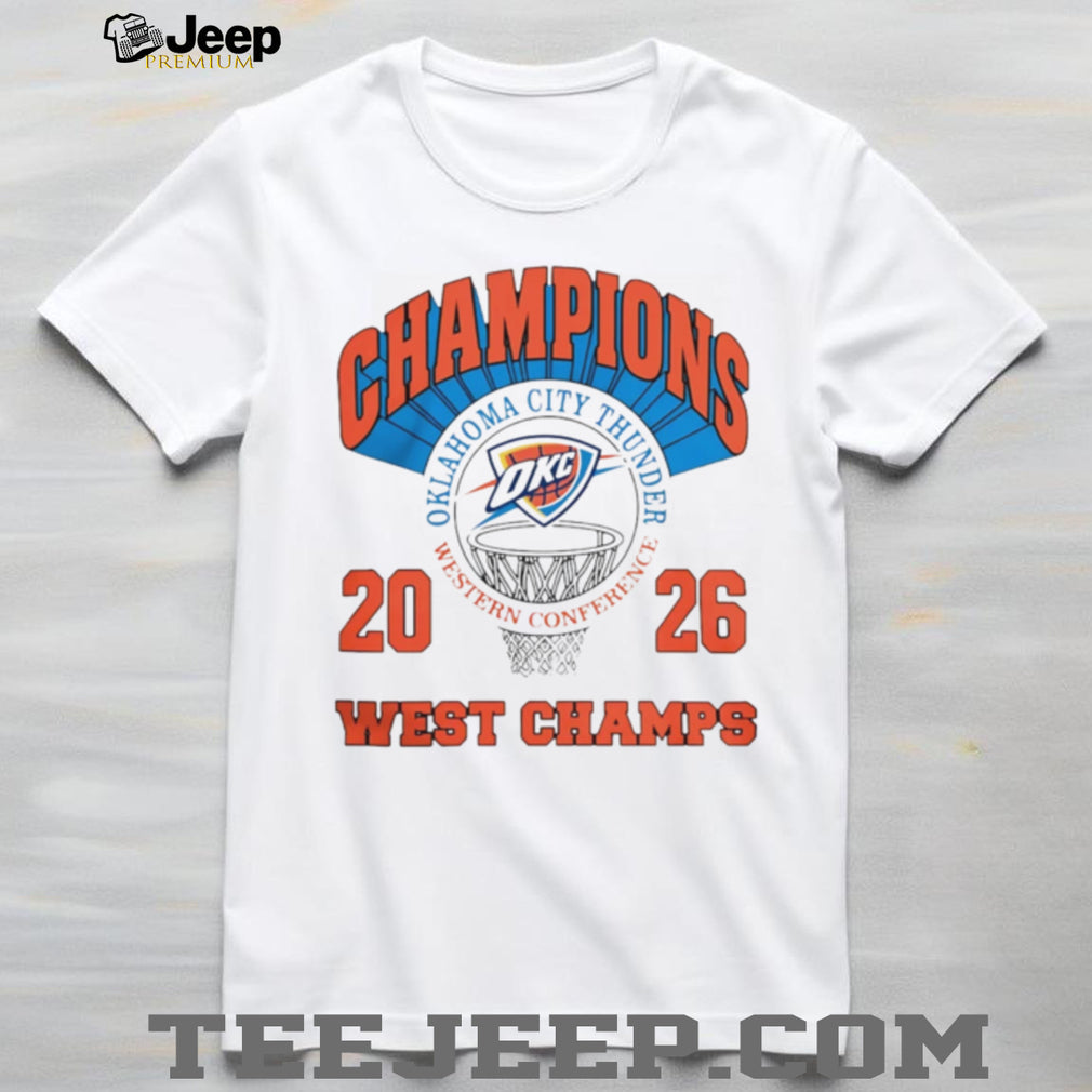 Oklahoma City Thunder 2026 Western Conference Champions T Shirt