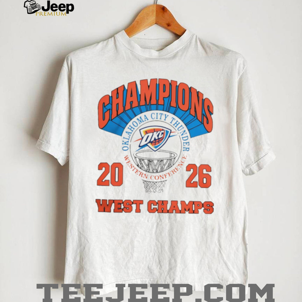 Oklahoma City Thunder 2026 Western Conference Champions T Shirt