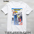 Oklahoma City Thunder Comic Book Skyline Thunder Up T Shirt