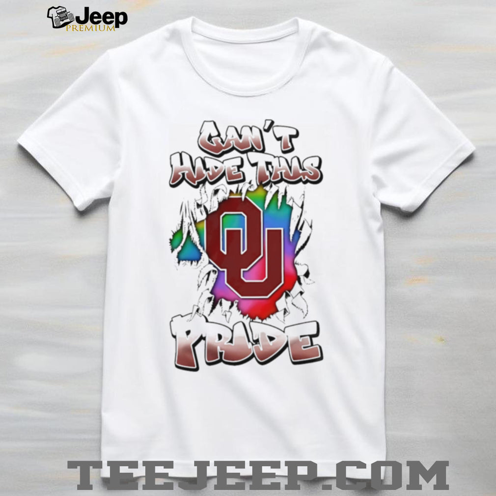 Oklahoma Sooners can’t hide this pride logo shirt