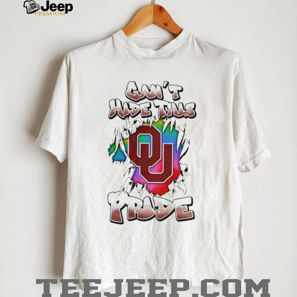 Oklahoma Sooners can’t hide this pride logo shirt