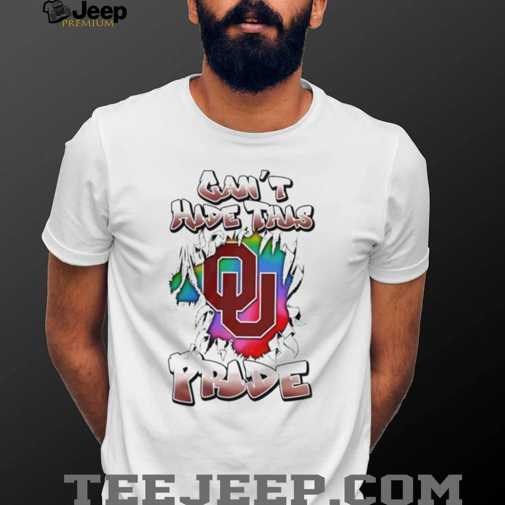 Oklahoma Sooners can’t hide this pride logo shirt